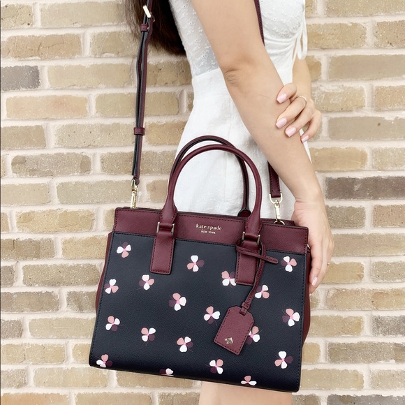 ππKate Spade Satchel&Crossbody Flower - Picture 4 of 6